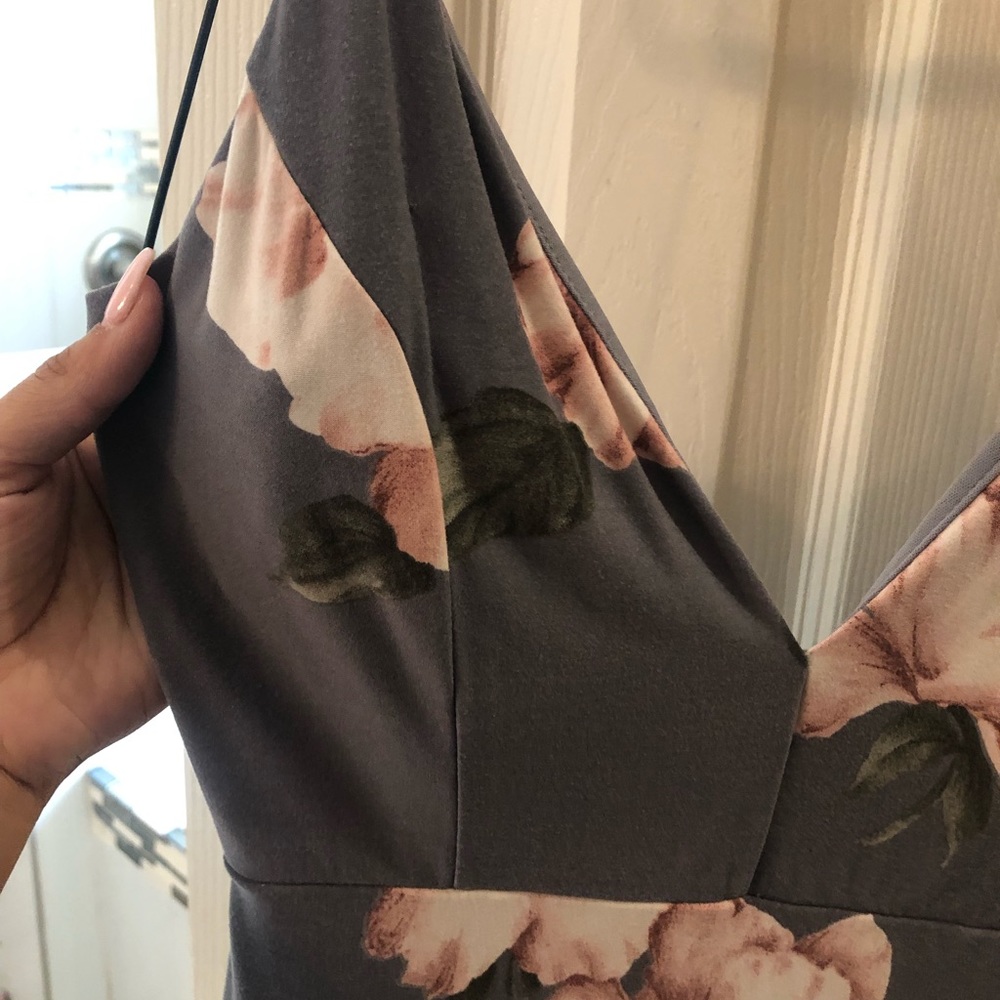 Midi backless flower dress - Picture 3 of 4